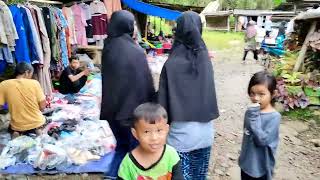 menyusuri sungai di desa Lebani #enrekang dan singgah di pasar desa