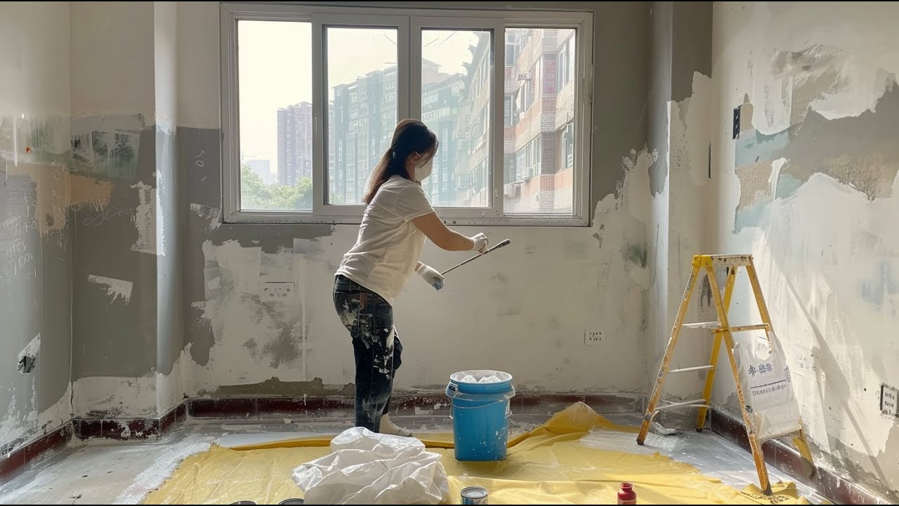 A woman secretly renovated her sister's old house and made it beautiful