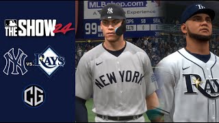 MLB The Show 24 New York Yankees vs. Tampa Bay Rays - Game 42