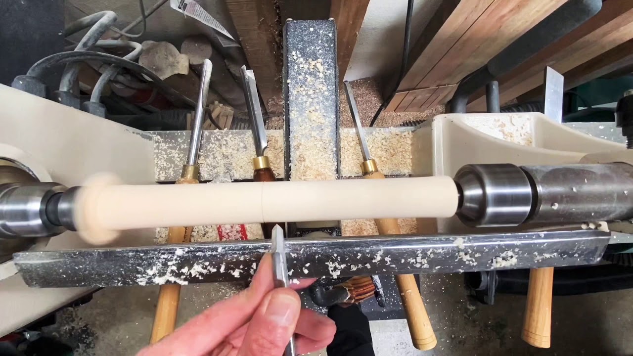 How to turn captive rings on the wood lathe. YouTube
