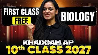 Biology First Class for FREE🔥| Khadgam AP 10th Class 2027 Batch Starts Now | #PWAndhraPradesh9and10