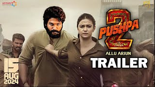 Pushpa 2 - The Rule | Official Trailer | Allu Arjun | Sukumar | Rashmika | Fahadh Faasil New Updates