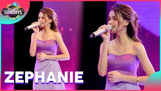 Video thumbnail of "Zephanie’s breathtaking rendition of ‘Can This Be Love’ | All-Out Sundays"