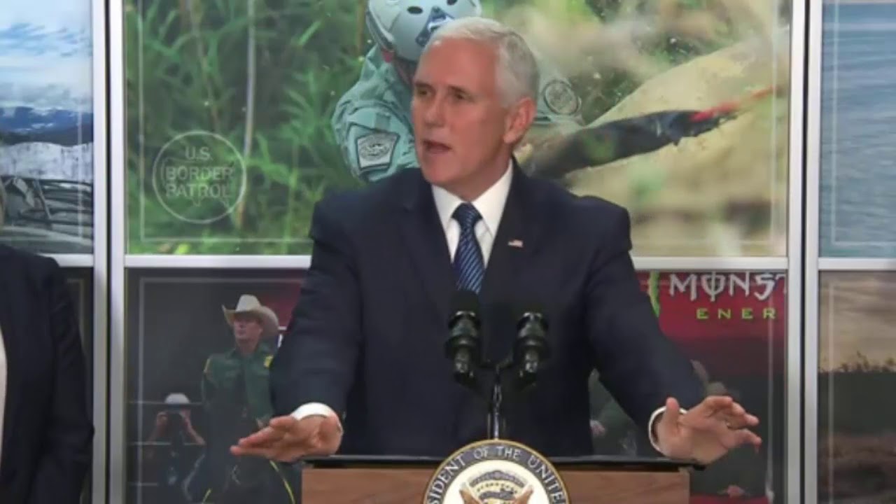 president donald trump orlando Mike Pence Speech to Customs & Border Protection Employees 1/11/19