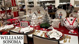🎄 WILLIAMS SONOMA NEW CHRISTMAS 2024 COLLECTION ✨ FESTIVE TABLE