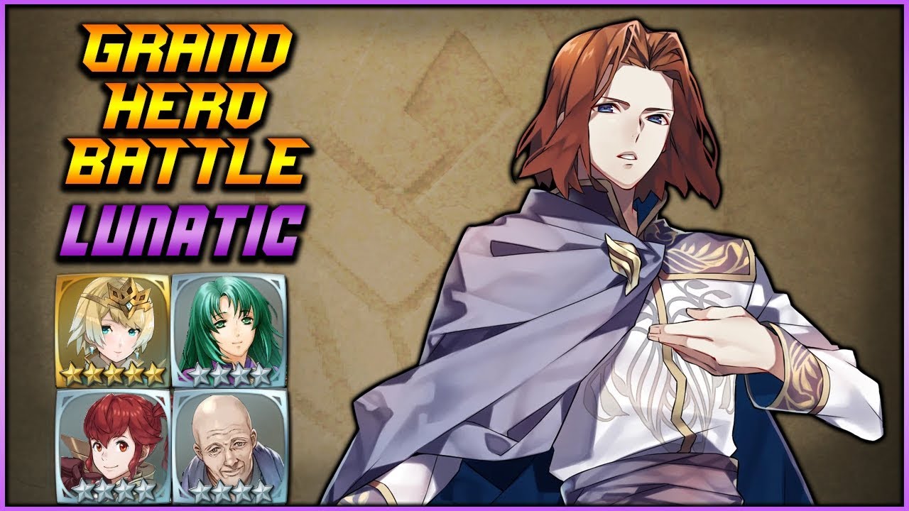 [F2P] LUNATIC Saias Grand Hero Battle | Fire Emblem Heroes - YouTube
