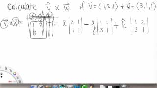 Cross Product | Example 2 | Multivariable Calculus for Sci & Eng | Griti