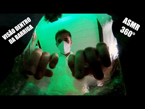 ASMR CESARIANA | VOCÊ É O BEBÊ | 360° Visão dentro da barriga