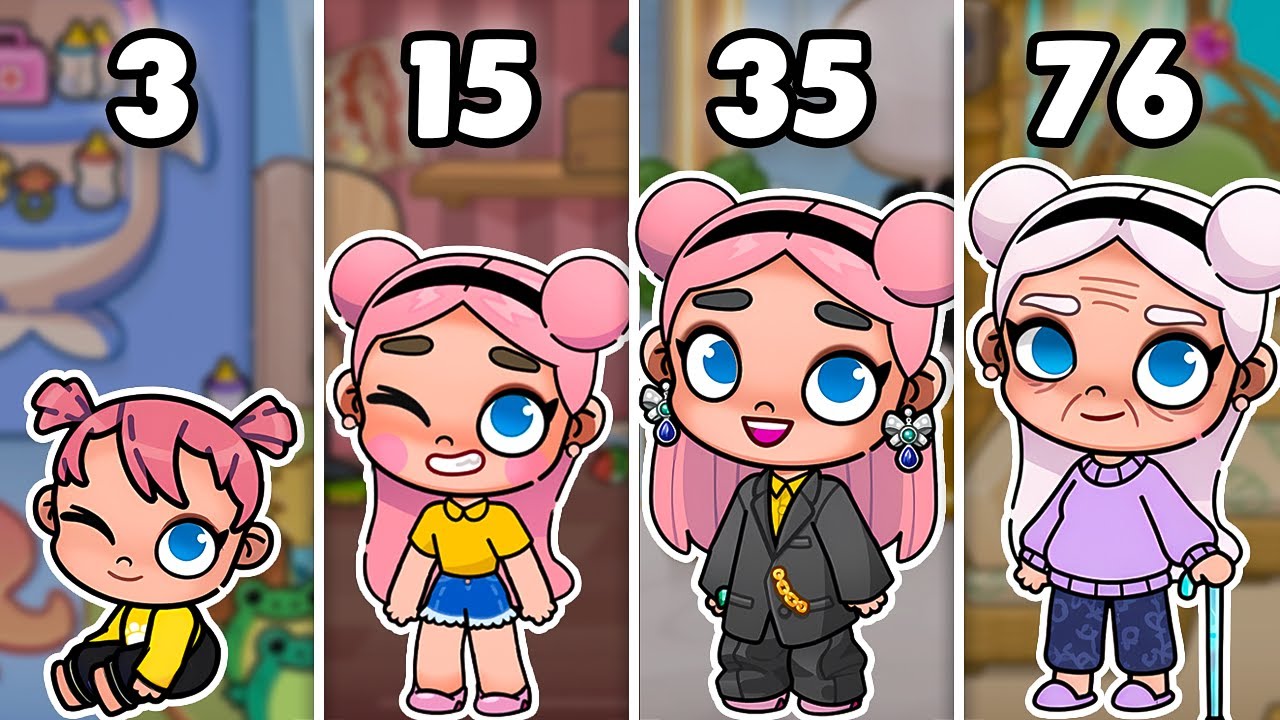 EVOLUCIÓN DE LOS PERSONAJES EN AVATAR WORLD | Parte 3