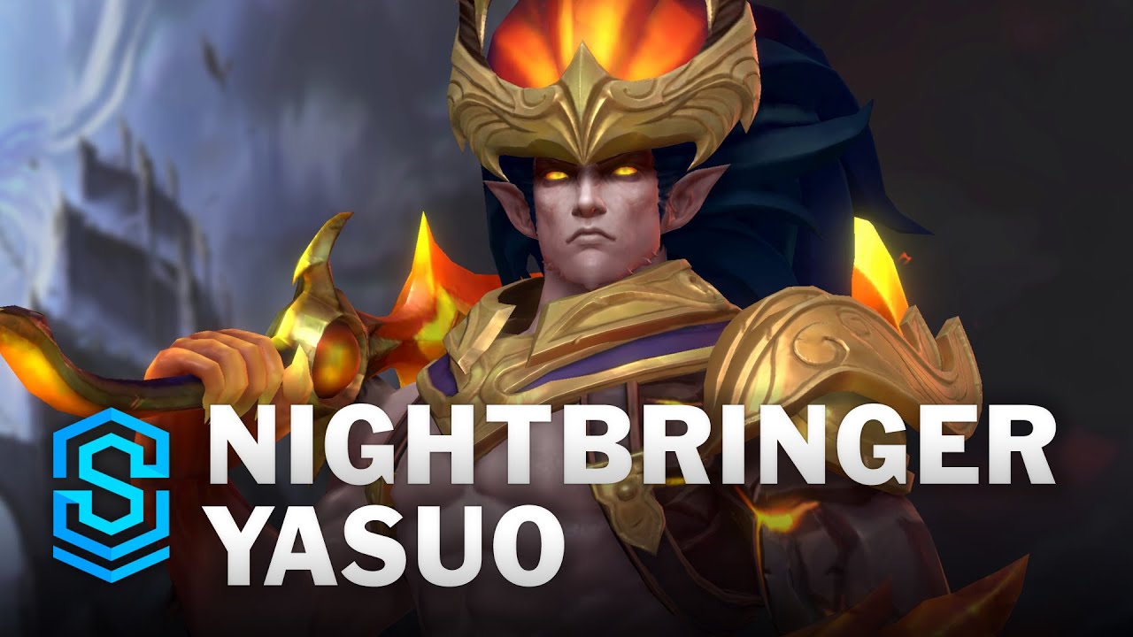 Nightbringer Yasuo Wild Rift Skin Spotlight - YouTube