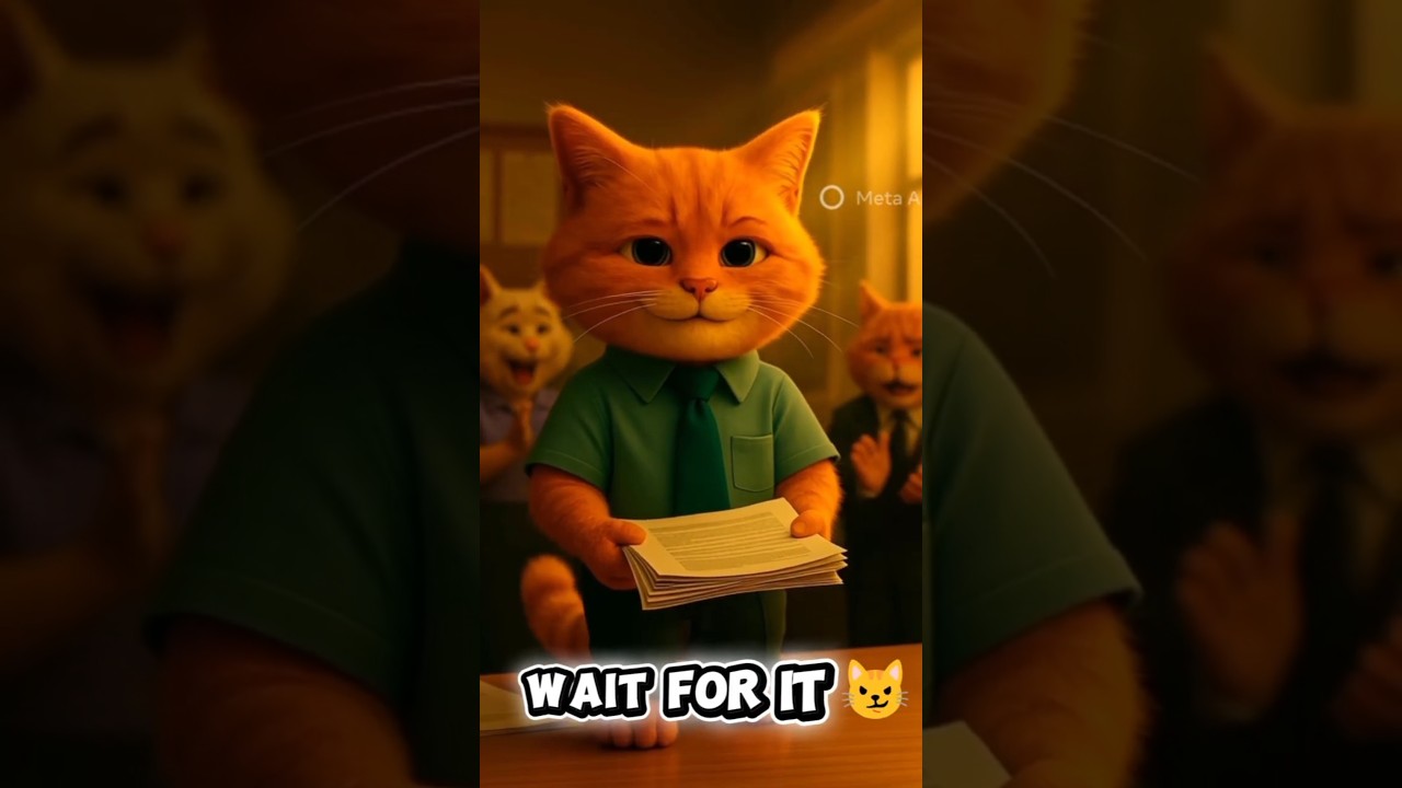 This Shy Cat Became a Hero 🤯🔥