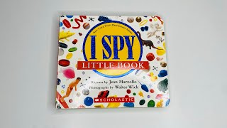 I spy book for toddlers #ad 