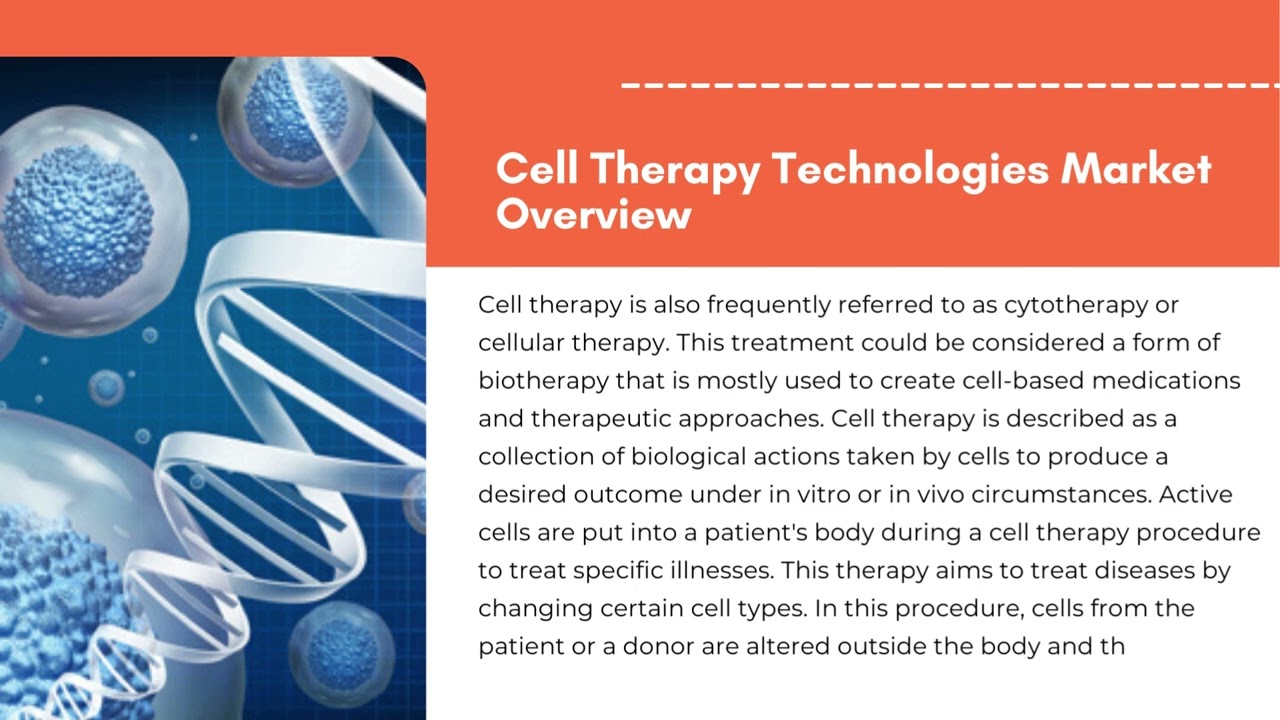 Cell Therapy Technologies Market | Exactitude Consultancy Reports