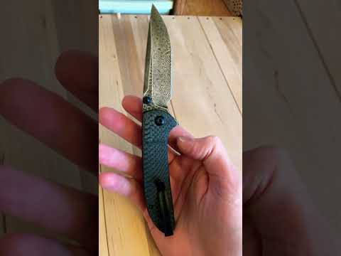 Hand Rubbed Black Damascus