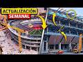 Camp Nou Avance de Obras Abril2026|Última Actualización | Progreso del Techo, Fachada y Construcción