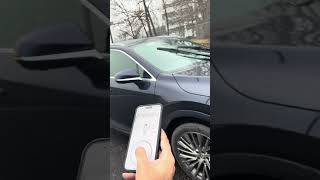 2024 Lexus RX 350h Remote park Self Park RX 500h 450h+ #lexus #lexusrx2024 #carshorts #automaticpark
