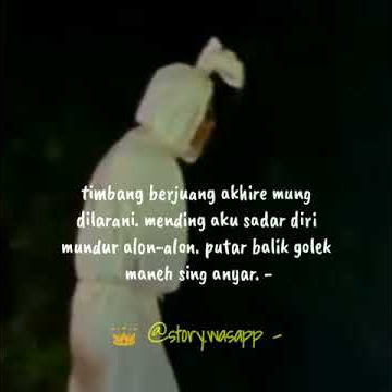 Aku mundur alon-alon Versi pocong !!!