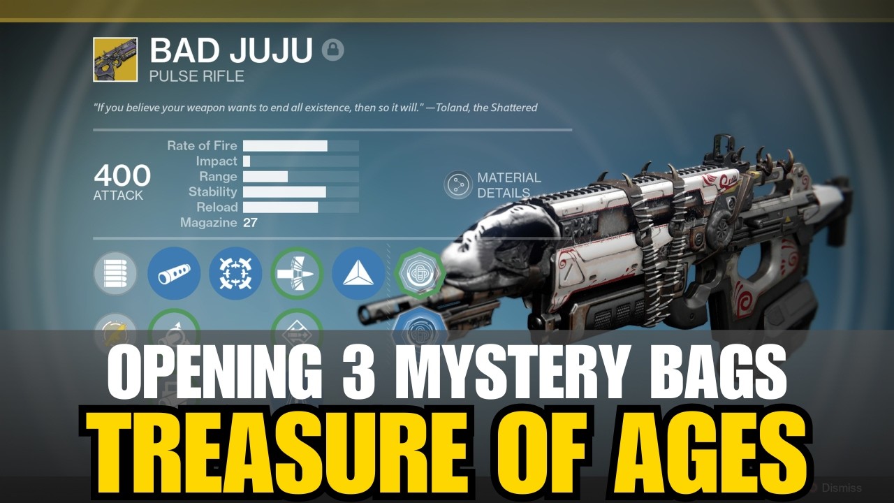 Weekly Treasure of Ages Box Opening, Rewards, Ornaments and Loot [Destiny 1]