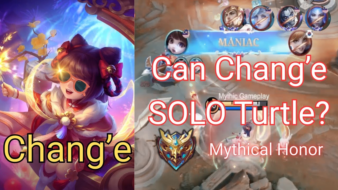 How to SOLO Turtle FAST with Chang'e (15-Second Clear!) | Mobile ...