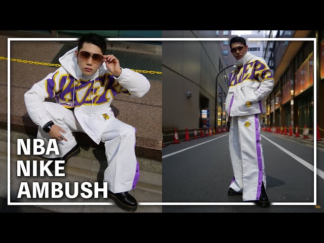 NIKE X AMBUSH LA Lakers セットアップ