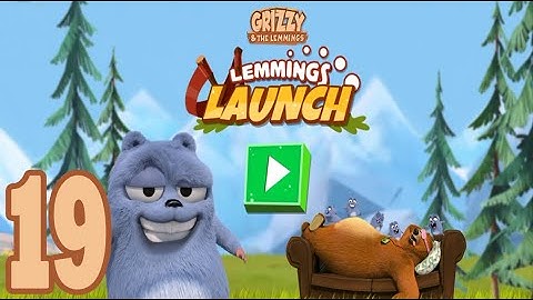 Grizzy and the Lemmings: Lemming Launch - Gameplay walkthrough part 19 (Android, IOS)