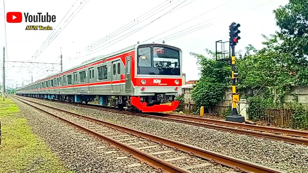 KRL JR 205 Masih Dominasi Perjalanan ‼️ Produk INKA Hanya Muncul Dua kali.