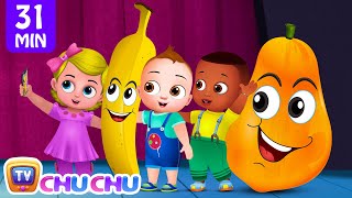 The Fruit Friends Nursery Rhyme With Baby Taku + More Chuchu Tv Toddler Learning Videos For Babies