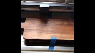 Fitting the Large Acacia Board from Making Blank into the Glowforge
