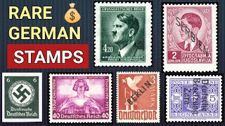 Celebrity Rare German Stamps: WWII Occupation, Errors & Propaganda Issues Profile