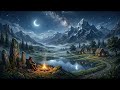 Medieval Fantasy Music For Peaceful Sleep | Beneath The Sleeping Mountains
