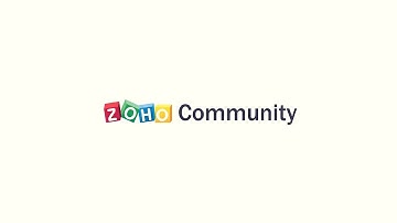 Zoho Community -  Meetups
