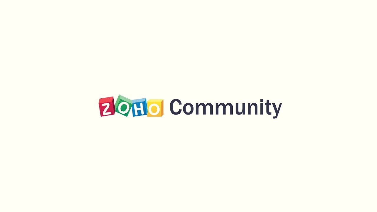 Zoho Community - Meetups business apps in india