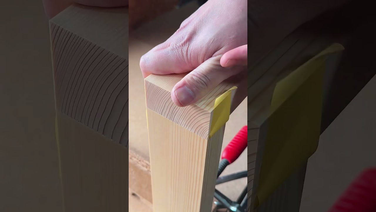Wood joint that defines quality 