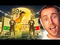 DOUBLE 89 RATED WALKOUT IN EA FC 24!