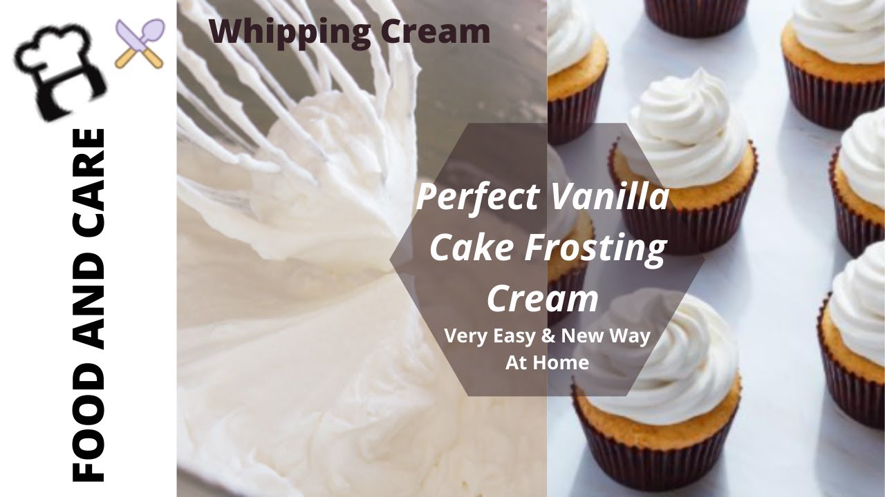 Whipping Cream Frosting Convert powder to cream form How To Make