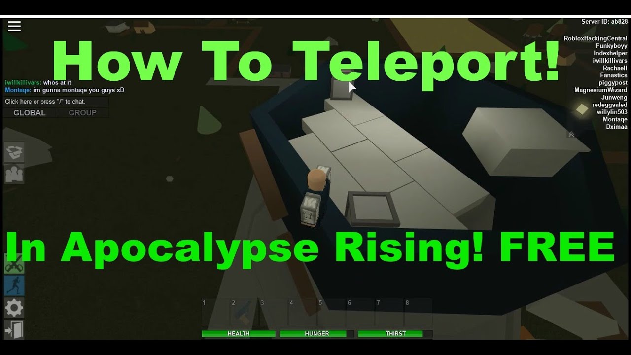 Roblox Apocalypse Rising Teleport Hack | Free Robux Now Today - 