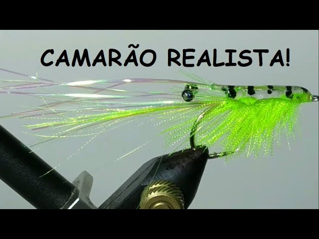 Atado de camarão Fly fishing #fly tying shrimp Fly fishing 