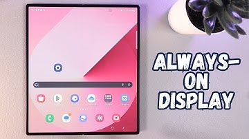 How to Enable or Disable Always-On Display on Your Samsung Galaxy Z Fold 6: A Simple Guide