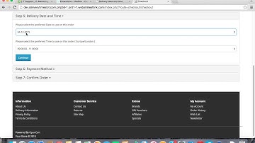 NavRox - Delivery Date & Time Opencart Extention
