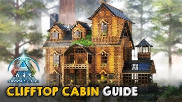 Ultimate All-in-One Clifftop Cabin | Building Tutorial | ARK: Survival Ascended
