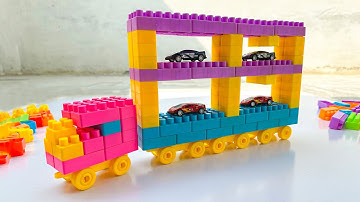 Satisfying DIY Lego Bus | ASMR Building Blocks