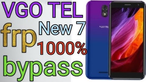 VGO Tel New 7 frp bypass