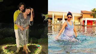 Debina Bonnerjee Enjoys Babymoon with Gurmeet Choudhary in Goa | गुरमीत चौधरी देबिना बनर्जी बेबीमून