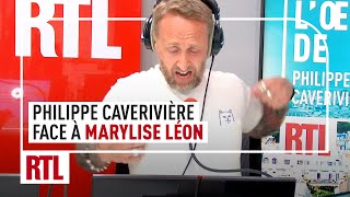 Philippe Caverivière face à Marylise Léon, secrétaire générale adjointe de la CFDT