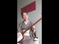 都々逸 - 白だ黒だと喧嘩はおよし♪ - 三味線 - shamisen #shorts