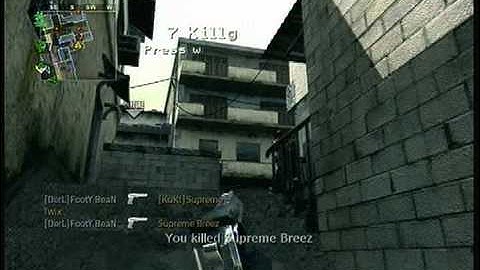 Crazy 8 man feed with Desert Eagle (Cod 4) MUST WATCH!