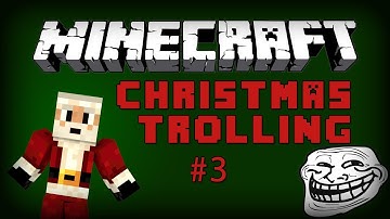 Minecraft Custom Map - EPIC JUMP MAP CHRISTMAS TROLLING Part 3