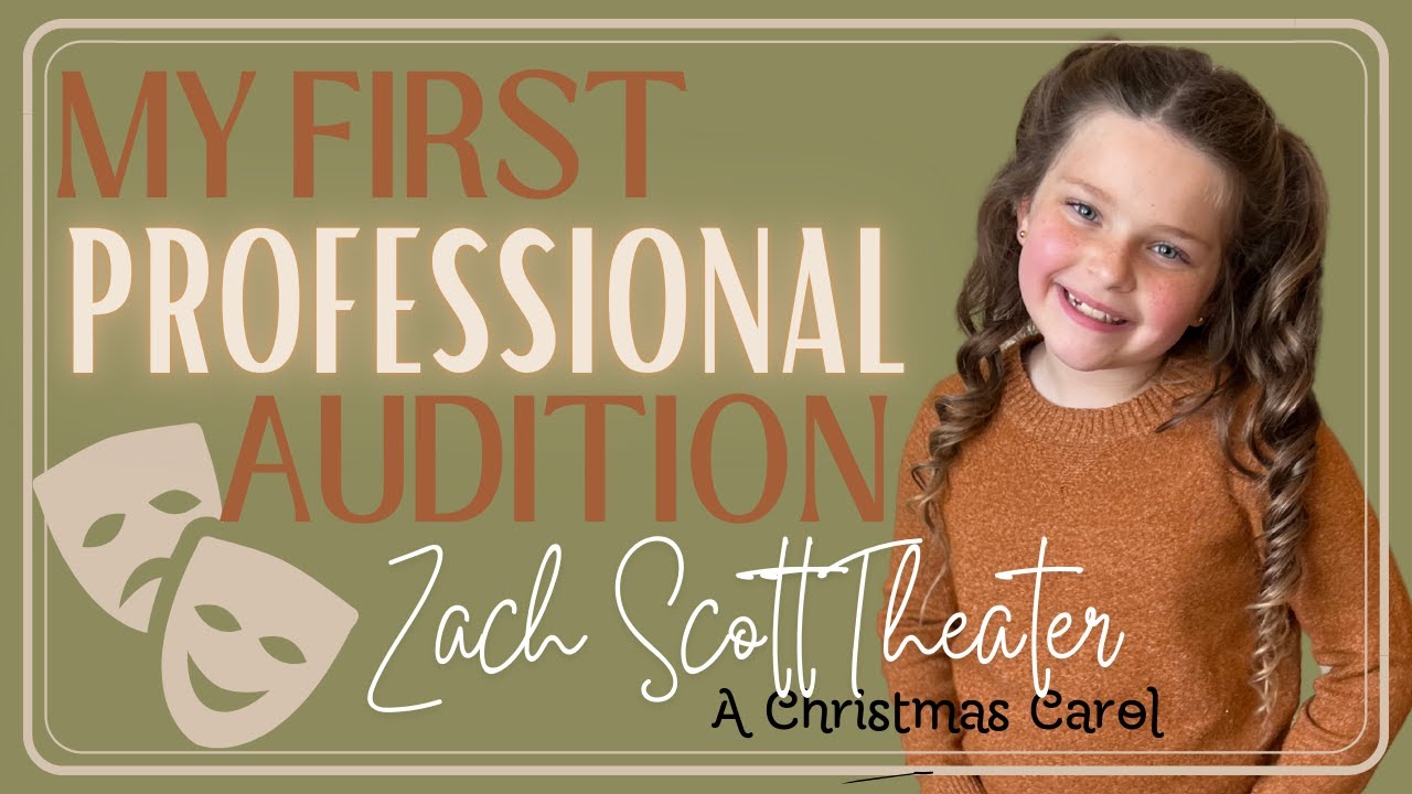 My First Professional Theater Audition