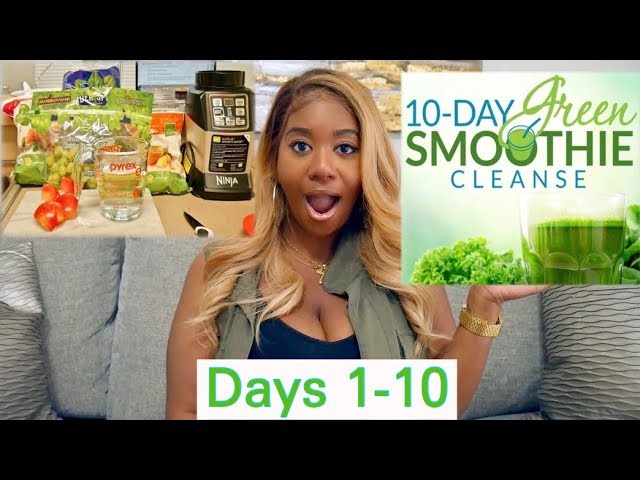 Jj Smith 10 Day Smoothie Cleanse - Vlog Days 1-10 | Pocketsandbows - Youtube