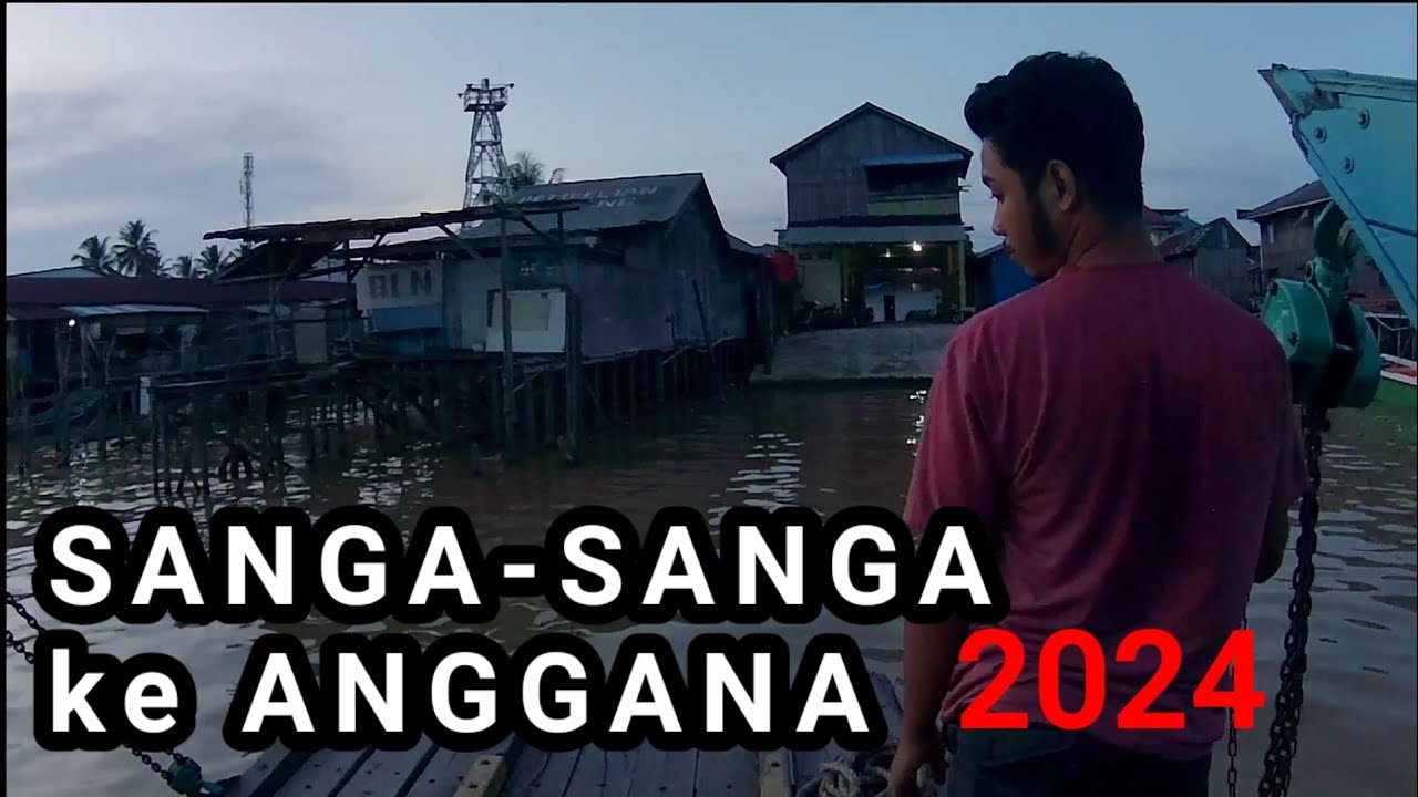 SANGA-SANGA KE SUNGAI MERIAM ANGGANA DENGAN KAPAL FERRY